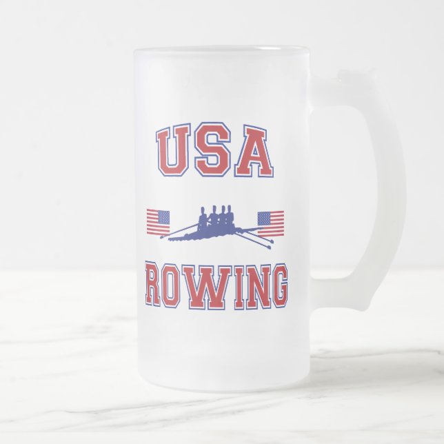 Caneca De Cerveja Vidro Jateado Enfileiramento dos EUA (Direita)