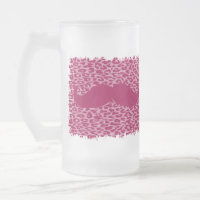 Engraçado de bigode vermelho engraçado nas impress