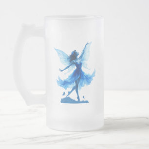Caneca De Cerveja Vidro Jateado Ensaio ao Luar – Dançando sob a luz da lua.