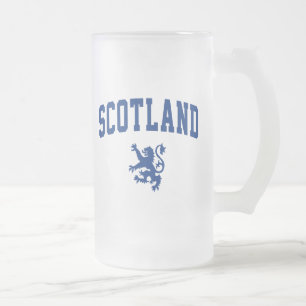 Caneca De Cerveja Vidro Jateado Escócia