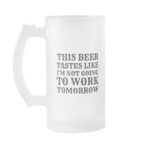 Esta cerveja prova o gosto