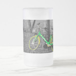 Caneca De Cerveja Vidro Jateado Estacionado Em White Rock Selecionar Fosco Mug