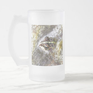 Caneca De Cerveja Vidro Jateado Estou sempre soprando bolhas Sapo