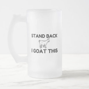 Caneca De Cerveja Vidro Jateado Eu Irei Para Isto
