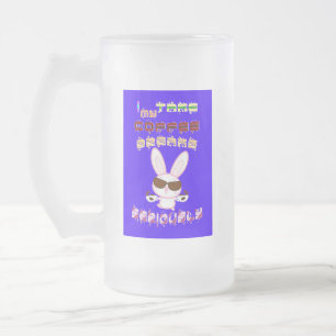 Caneca De Cerveja Vidro Jateado Eu Levo Meus Cafés A Sério