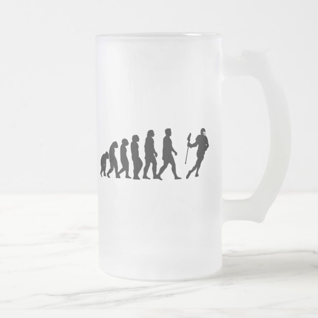 Caneca De Cerveja Vidro Jateado Evolução (Direita)