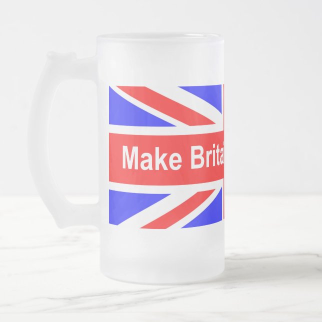 Caneca De Cerveja Vidro Jateado Faça com que o excelente britânico volte a comprar (Esquerda)