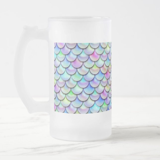Caneca De Cerveja Vidro Jateado Falln Rainbow Bubble Scalds (Esquerda)