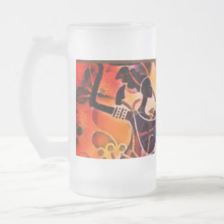 Caneca De Cerveja Vidro Jateado Família