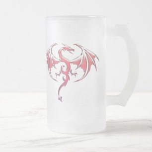 Caneca De Cerveja Vidro Jateado Fantasy Mug
