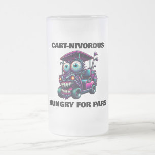 Caneca De Cerveja Vidro Jateado Fãs de esportes dotados de bonitos monstros de gol