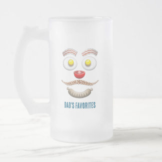 Caneca De Cerveja Vidro Jateado Favoritos do Papai Dia dos Pais