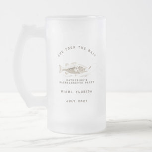 Caneca De Cerveja Vidro Jateado Festa de Despedida de Solteira Personalizada com T