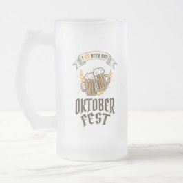 Caneca De Cerveja Vidro Jateado Festival da Cerveja Oktoberfest