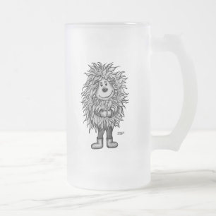 Caneca De Cerveja Vidro Jateado Fidel, O Pequeno Goblin Da Floresta