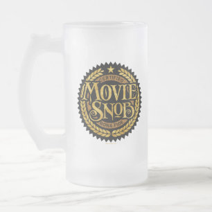 Caneca De Cerveja Vidro Jateado Filme Snob - amante de filmes engraçados