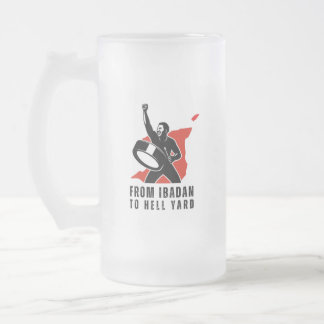 Caneca De Cerveja Vidro Jateado FITHY 16oz Victory (right-handed)