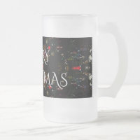 Flor caleidoscópica Design Vermelho Preto e Branco