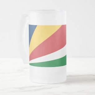 Caneca De Cerveja Vidro Jateado Fosco de caneca de vidro com design das Seicheles