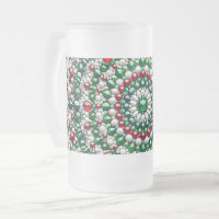 Fosco de vidro com design de cor italiana