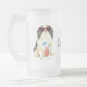 Caneca De Cerveja Vidro Jateado Fosco De Vidro De Vidro Japonês De Verão