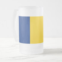 Fosco Glass Mug com pavilhão da Romênia