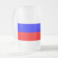 Fosco Glass Mug com pavilhão da Rússia