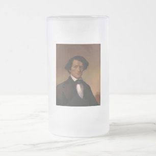 Caneca De Cerveja Vidro Jateado Frederick Dougla$$$ Free Abolitionist 1845