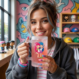 Caneca De Cerveja Vidro Jateado Friends