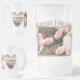 Caneca De Cerveja Vidro Jateado Friends Forever 0893