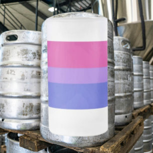 Caneca De Cerveja Vidro Jateado Frosted Bi Vibes