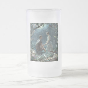 Caneca De Cerveja Vidro Jateado Furries: Shakespeare é um sonho de uma noite de ve