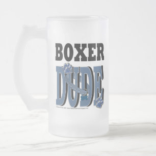 Caneca De Cerveja Vidro Jateado GAJO do pugilista