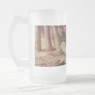 CANECA DE CERVEJA VIDRO JATEADO GATOS DE GRÉCIA