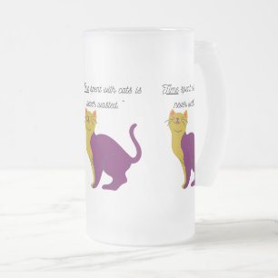 Caneca De Cerveja Vidro Jateado gema