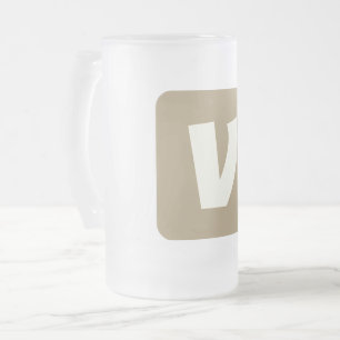 CANECA DE CERVEJA VIDRO JATEADO GENOMA DO PINCO DE CARTÃO