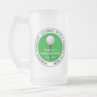 Golfe Engraçado Golfe Golfe Ball Vidro