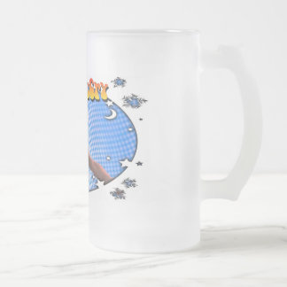 Caneca De Cerveja Vidro Jateado Golly McCry