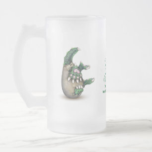 Caneca De Cerveja Vidro Jateado Hodag Babies Mug