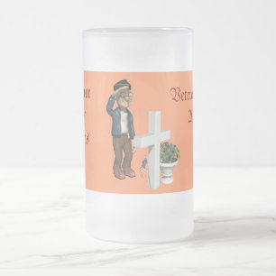 Caneca De Cerveja Vidro Jateado Honrando nossos Veteranos -