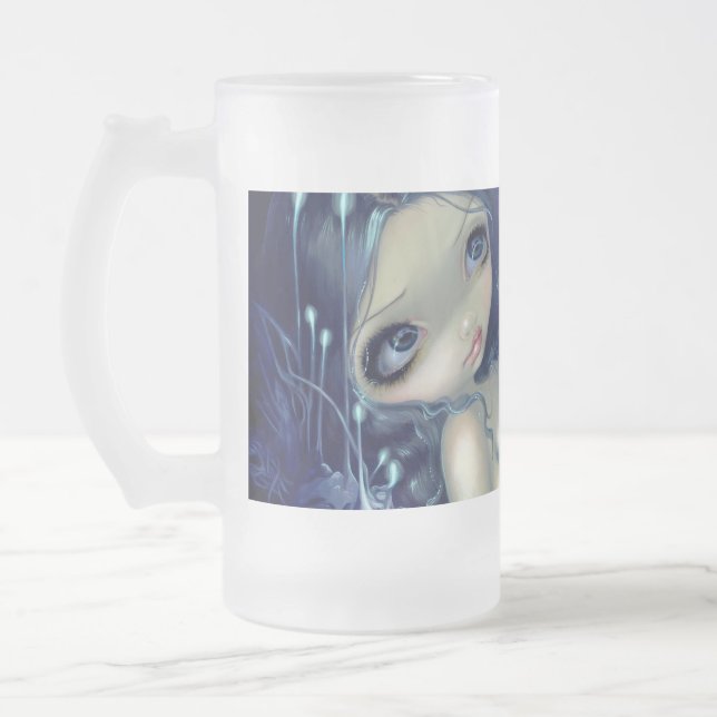 Caneca De Cerveja Vidro Jateado "In the Abyss" Mug (Esquerda)