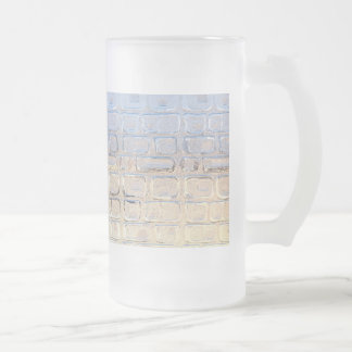 Caneca De Cerveja Vidro Jateado Janela