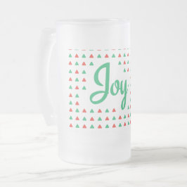 Caneca De Cerveja Vidro Jateado Joy Fosco Beer Mug