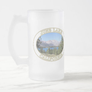 Caneca De Cerveja Vidro Jateado June Lake e East Sierra Nevada