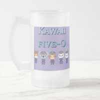 Kawaii 50 Animais Policiais Cortos - Camisa