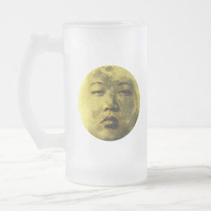 Caneca De Cerveja Vidro Jateado Kim Jong Moon Engraçado