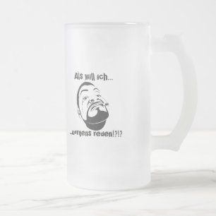 Caneca De Cerveja Vidro Jateado Koksmann pela manhã