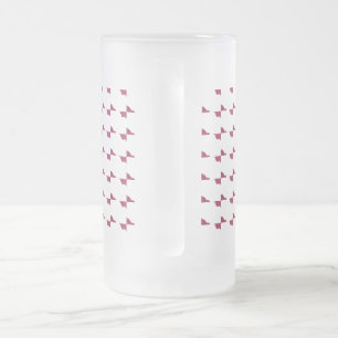 CANECA DE CERVEJA VIDRO JATEADO LARANJA BOM DIA MUG