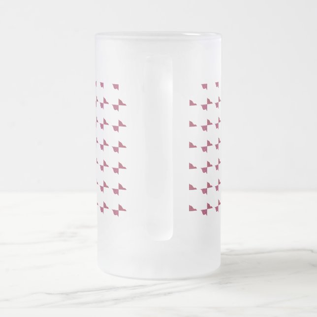 CANECA DE CERVEJA VIDRO JATEADO LARANJA BOM DIA MUG (Alça)