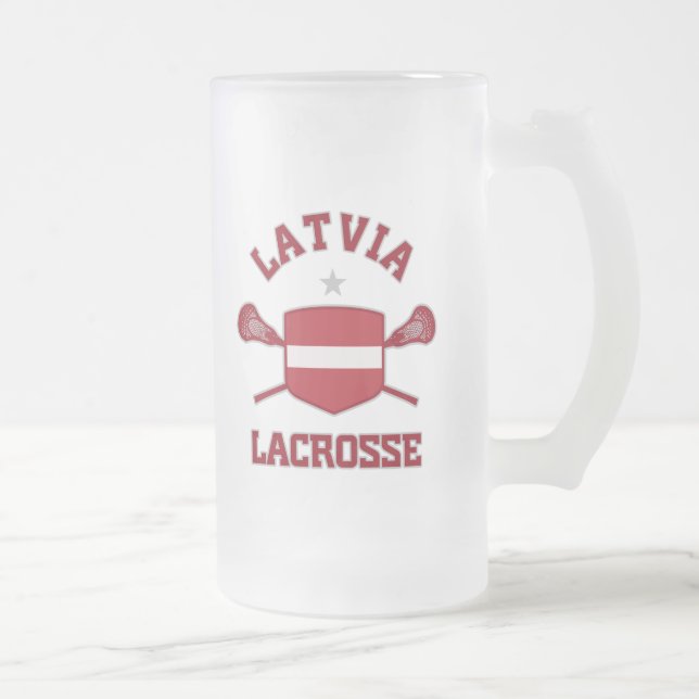 Caneca De Cerveja Vidro Jateado Latvia (Direita)